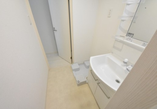 CB与野本町リュッカの独立洗面台