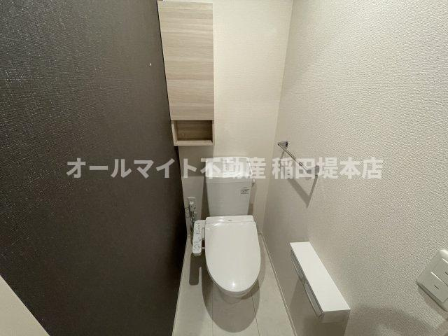川崎市多摩区中野島５丁目のアパートのトイレ