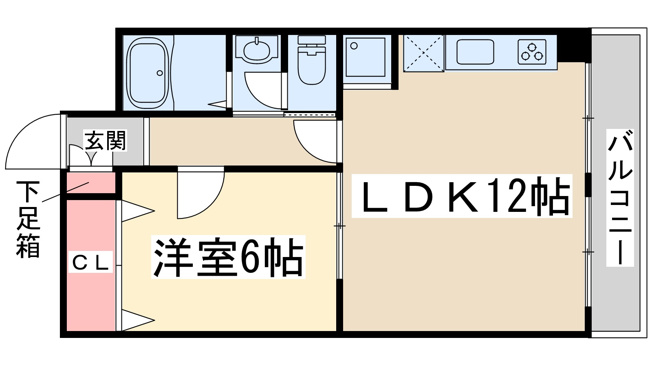 【間取り】 | サンフラッツ新大阪本館