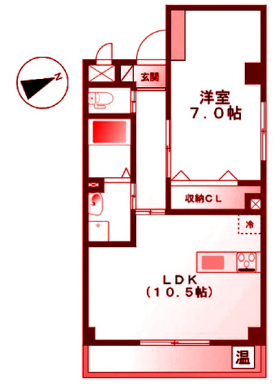 【間取り】 | ヴァンヴェールⅡ