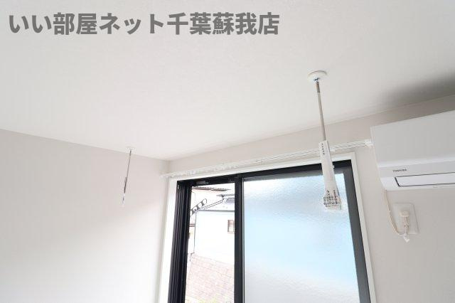 パセオグランデ誉田の内装|室内物干し