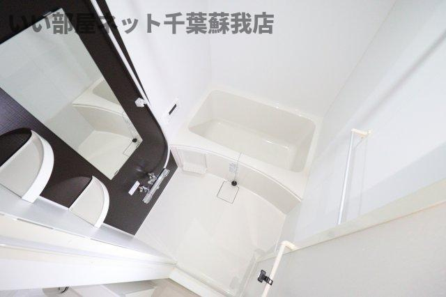 パセオグランデ誉田の浴室|落ち着いた空間のお風呂です