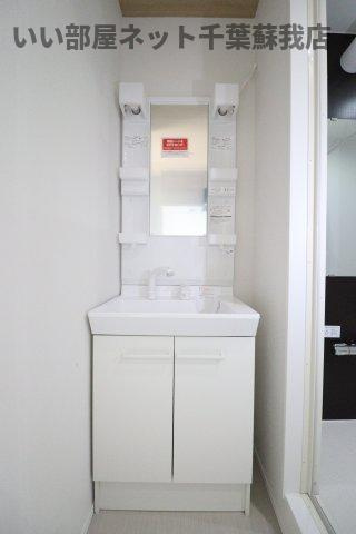パセオグランデ誉田の洗面所|洗面所です