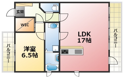 パレス東洋上甲子園の間取り