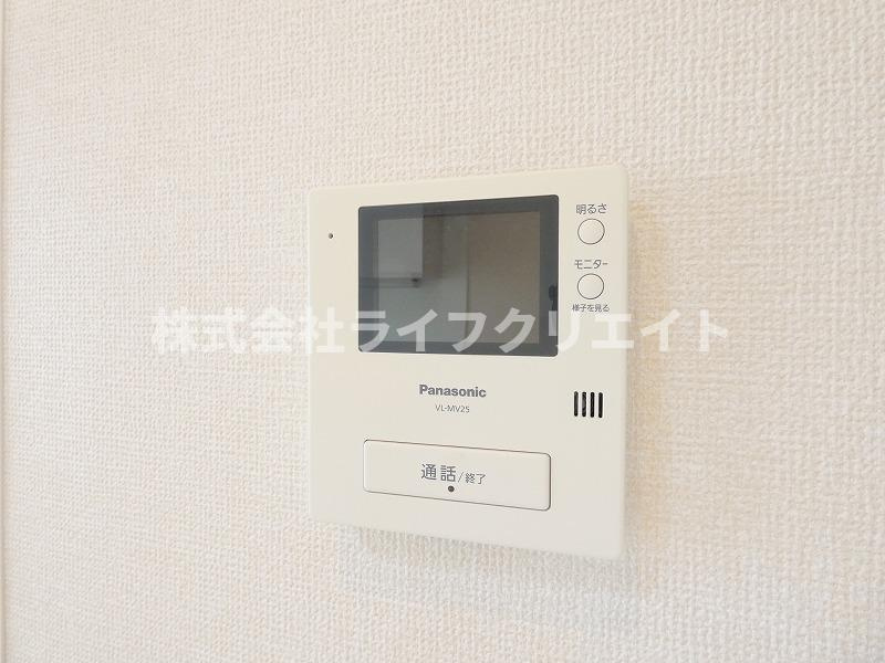 メゾンくろかわのセキュリティ|※別号室のイメージ写真です。