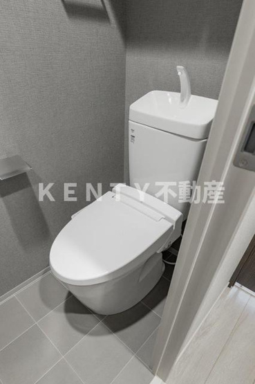 【トイレ】 | アーバンコア旗の台 | 落ち着いた色調のトイレです