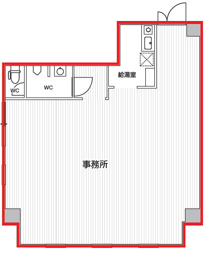仲町台トーセイビルの間取り
