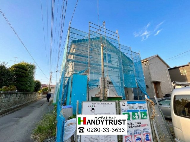 筑西市甲　第１期　全1邸の外観|下館小学校まで約120m徒歩2分！1棟現場、ぜひ、お気軽にお問い合わせください（＾＾）
2026年10月撮影