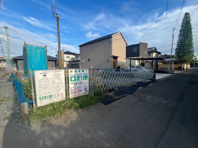 筑西市甲　第１期　全1邸の前面道路含む現地写真|南向き、陽当り良好！ぜひ、現地にてご体感ください（＾＾）
2026年7月撮影