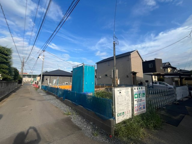 筑西市甲　第１期　全1邸の前面道路含む現地写真|〇前面道路〇
北側約3.3m
2026年7月撮影