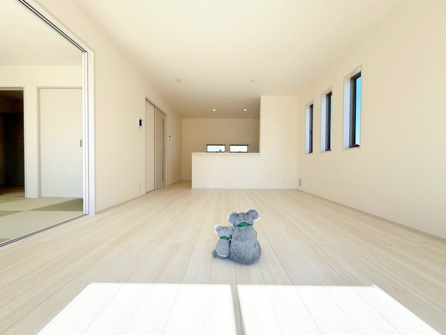 【居間・リビング】 | 渋川市金井　新築住宅 | 同社施工例