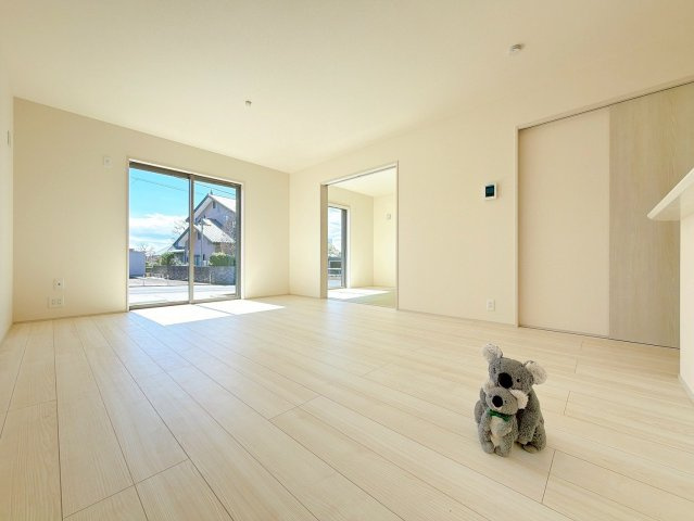 【居間・リビング】 | 渋川市金井　新築住宅 | 同社施工例