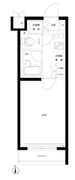 ルーブル大森七番館の間取り|間取り　