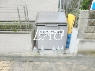 【その他共用部分】 | ベルフラワー | 敷地内ゴミ置き場です。
