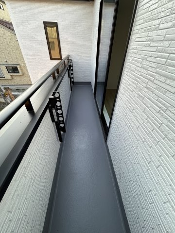 高崎市若松町　新築　限定1棟のバルコニー