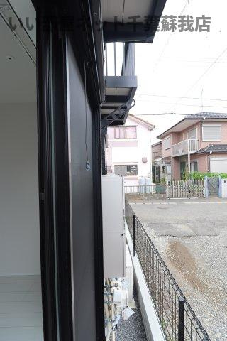 パセオグランデ誉田のバルコニー|お洗濯ものも干せます♪