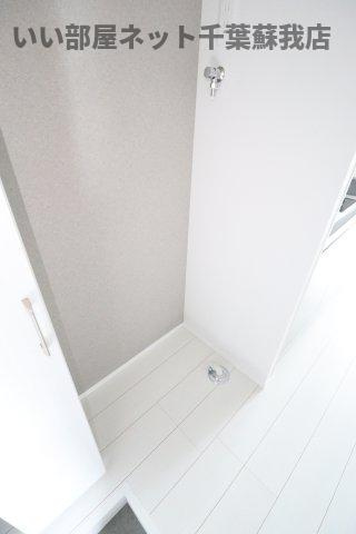パセオグランデ誉田の内装|室内洗濯機置き場