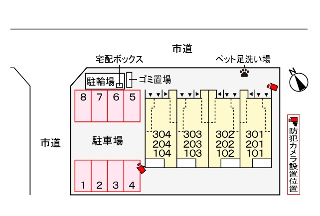 ルシアンの区画図