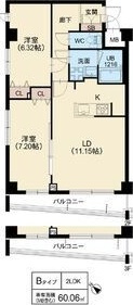 【間取り】 | ＦＬＯＲＡ東中野