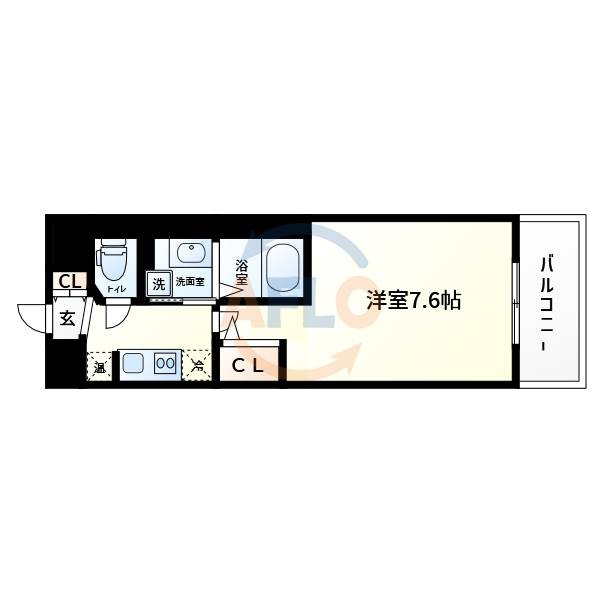 エグゼ難波南の間取り|エグゼ難波南　間取り