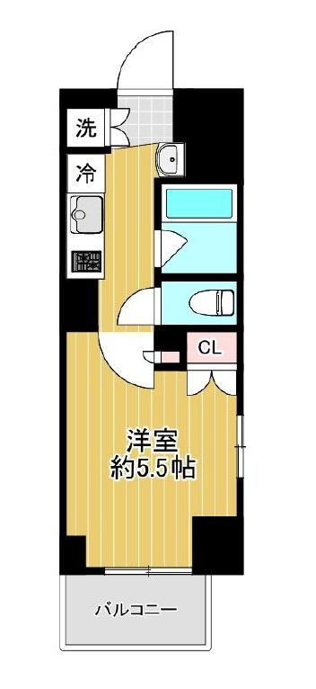 ルーブル大鳥居参番館の間取り|間取りです。
