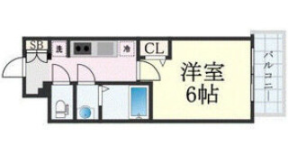 プレサンス難波デヴァンテの間取り|プレサンス難波デヴァンテ間取り