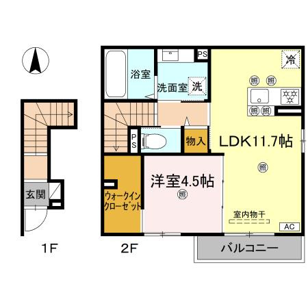 【間取り】 | ソルメール・ワ