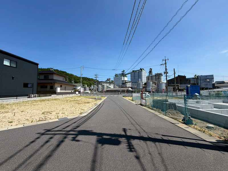【売地】玉野市築港4丁目　分譲地の周辺