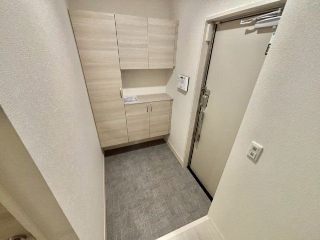 D's町坪の玄関