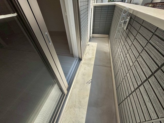 D’s町坪のバルコニー