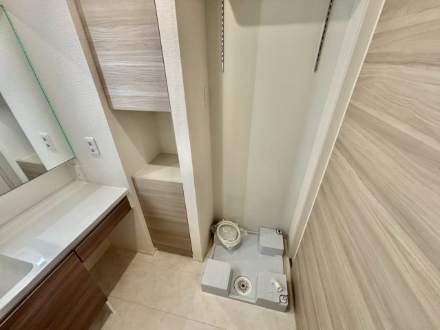 D’s町坪の洗面所