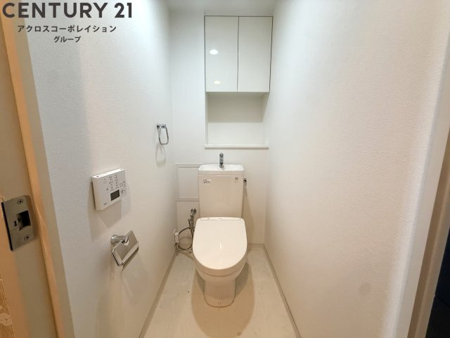 シンプルで機能的なトイレです！