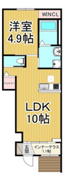 セントグレース武庫川1の間取り