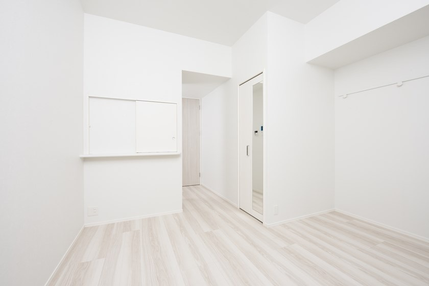 新品家具付きマンション築港本町14(KaGood福岡)の洋室|サイト内間取りは反転になります。 (※現況優先)