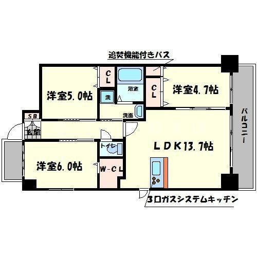 ソルグランデの間取り|ソルグランデ　間取り