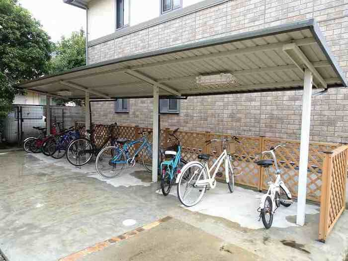 パークフラッツのその他共用部分|駐輪場です