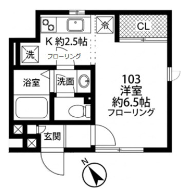 グレイス南浦和の間取り