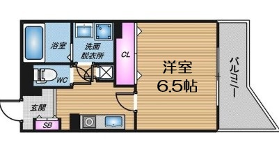 【間取り】 | シャトー弁天参番館