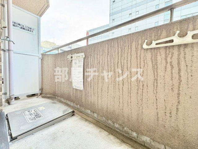 桜マンションIIのバルコニー