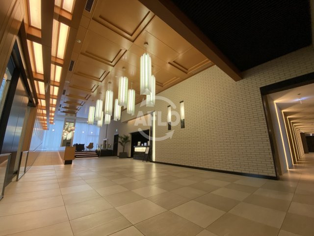 プレミストタワー大阪新町ローレルコート　堀江小学校区のロビー|プレミストタワー大阪新町ローレルコート　ロビー