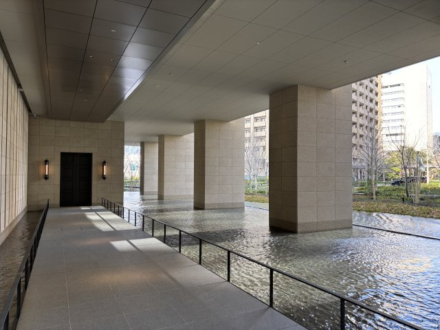 グラングリーン大阪 THE NORTH RESIDENCEのエントランス