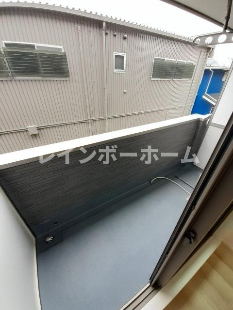 ヌーヴェル　ソレイユのバルコニー