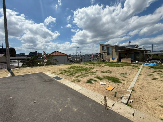 岡山市中区国富２丁目の売地の外観