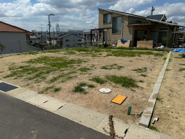 岡山市中区国富２丁目の売地の外観