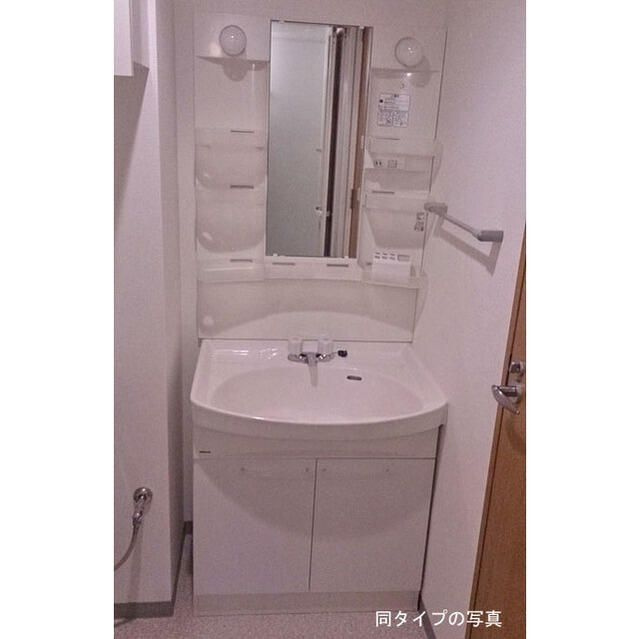 サウンドおしあげの洗面所