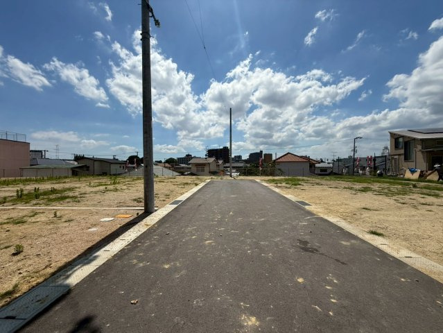 岡山市中区国富２丁目の売地の外観