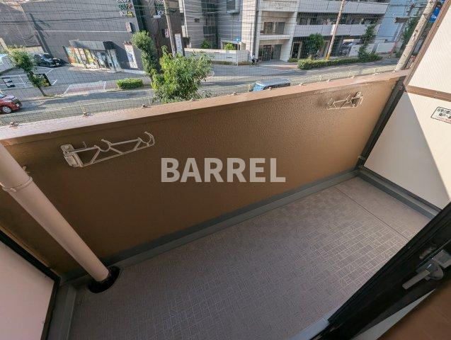 ノルデンハイム新北野のバルコニー