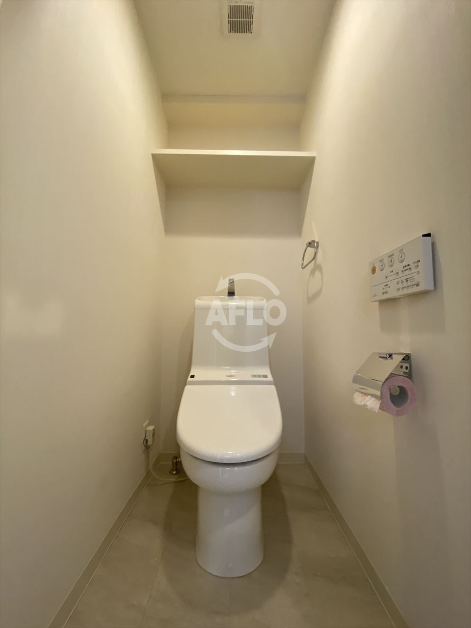 クローバー・ビュー上本町のトイレ|クローバー・ビュー上本町　温水洗浄便座