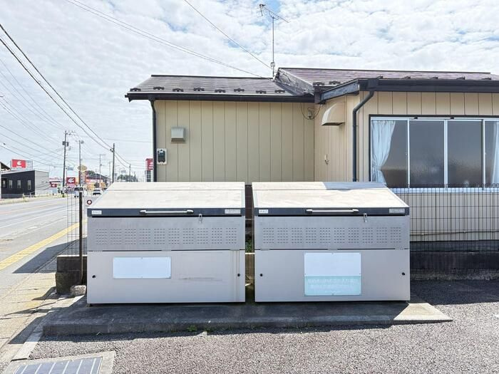 ベルグレイスのその他共用部分|ゴミ置き場です