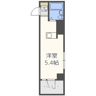 パークサイド上本町駅前の間取り|パークサイド上本町駅前　間取